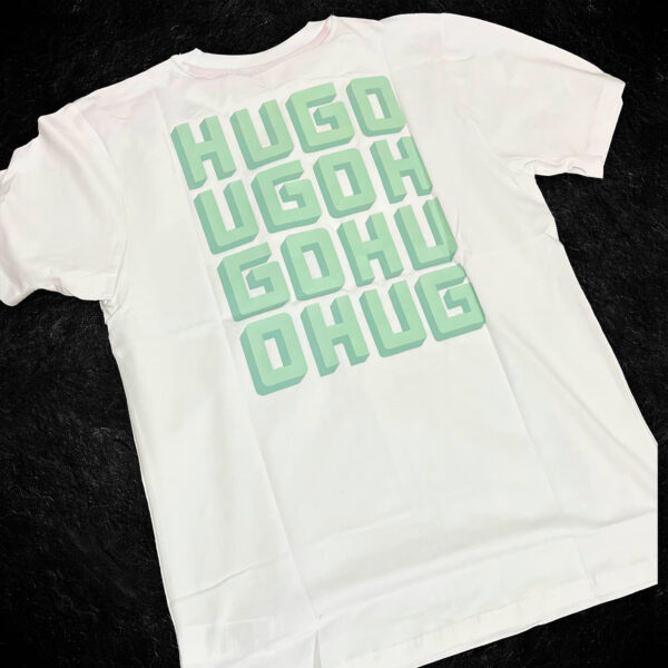 Camiseta Hugo Boss | logo frontal – Talla M - Image 4