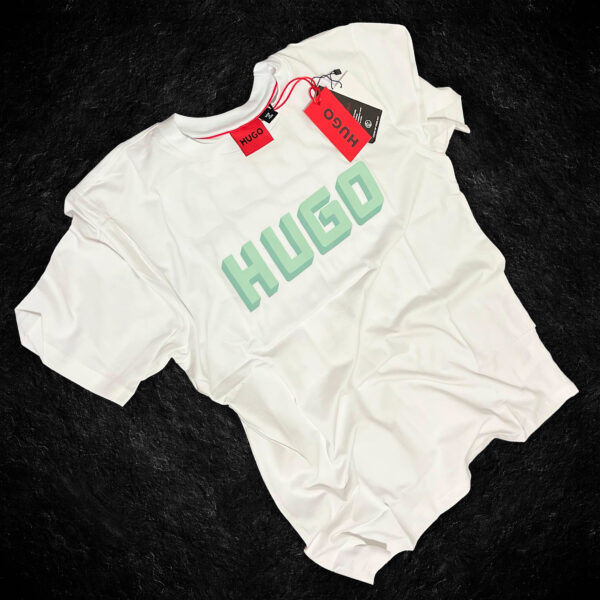 Camiseta Hugo Boss | logo frontal – Talla M - Image 5