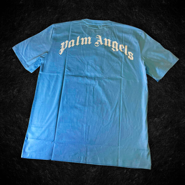Camiseta Palm Angels | azul con logo - Image 2