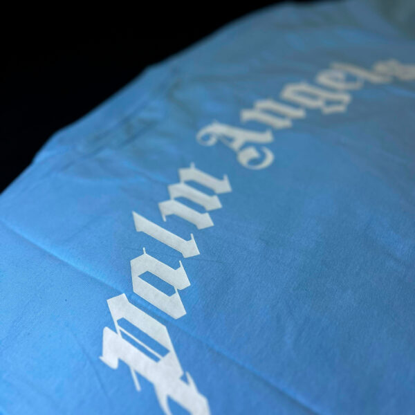 Camiseta Palm Angels | azul con logo - Image 4